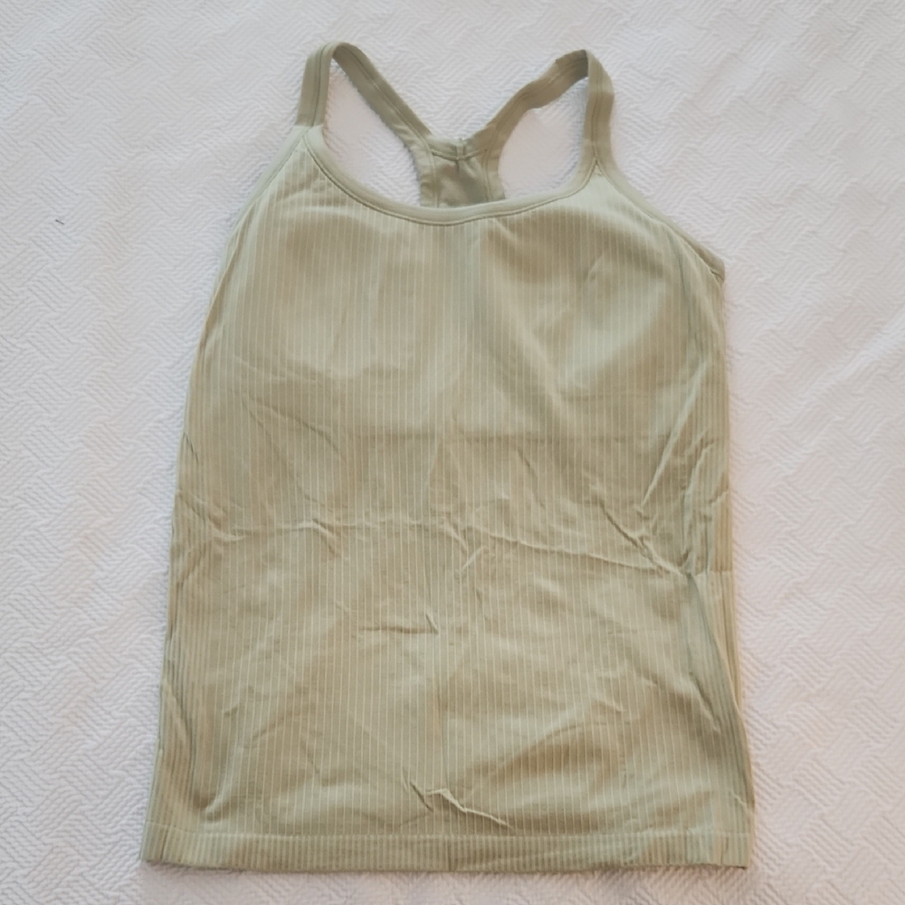 Lululemon Athletica Light Tan Tank Top